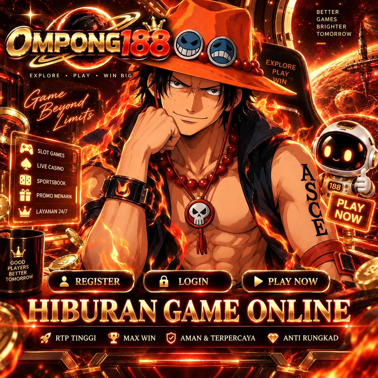 OMPONG188 : Jelajah Game Online Seru dengan Akses Mudah di Semua Perangkat